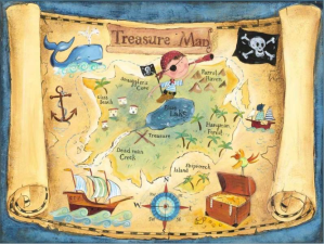 treasure map blog