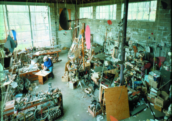 Sculptor studio