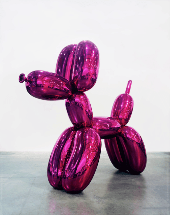 balloon dog jeff koons