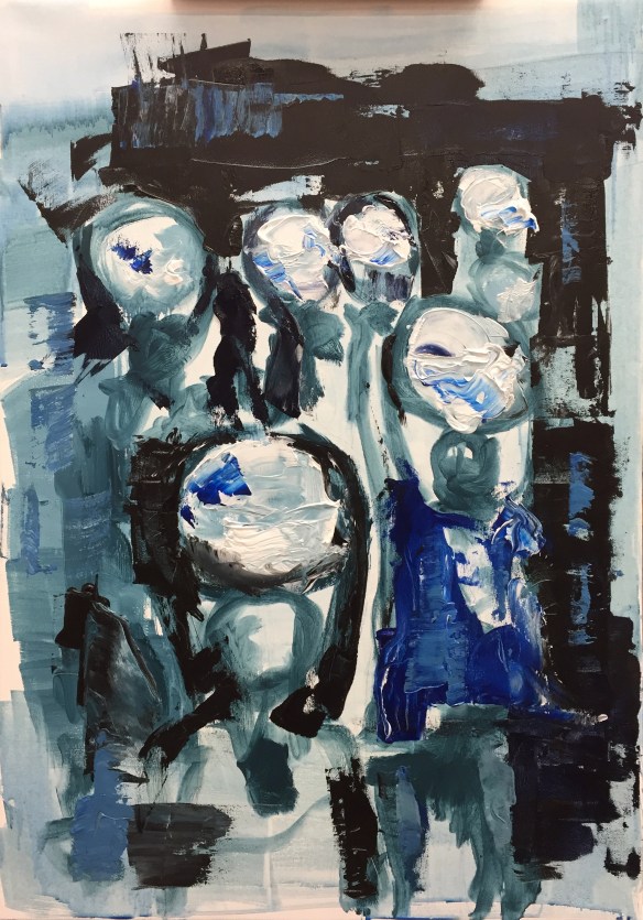 Waterdragers voorstudie 1