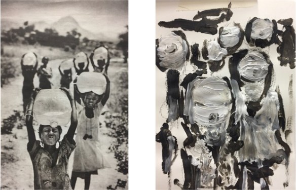 Watercarriers group of 2